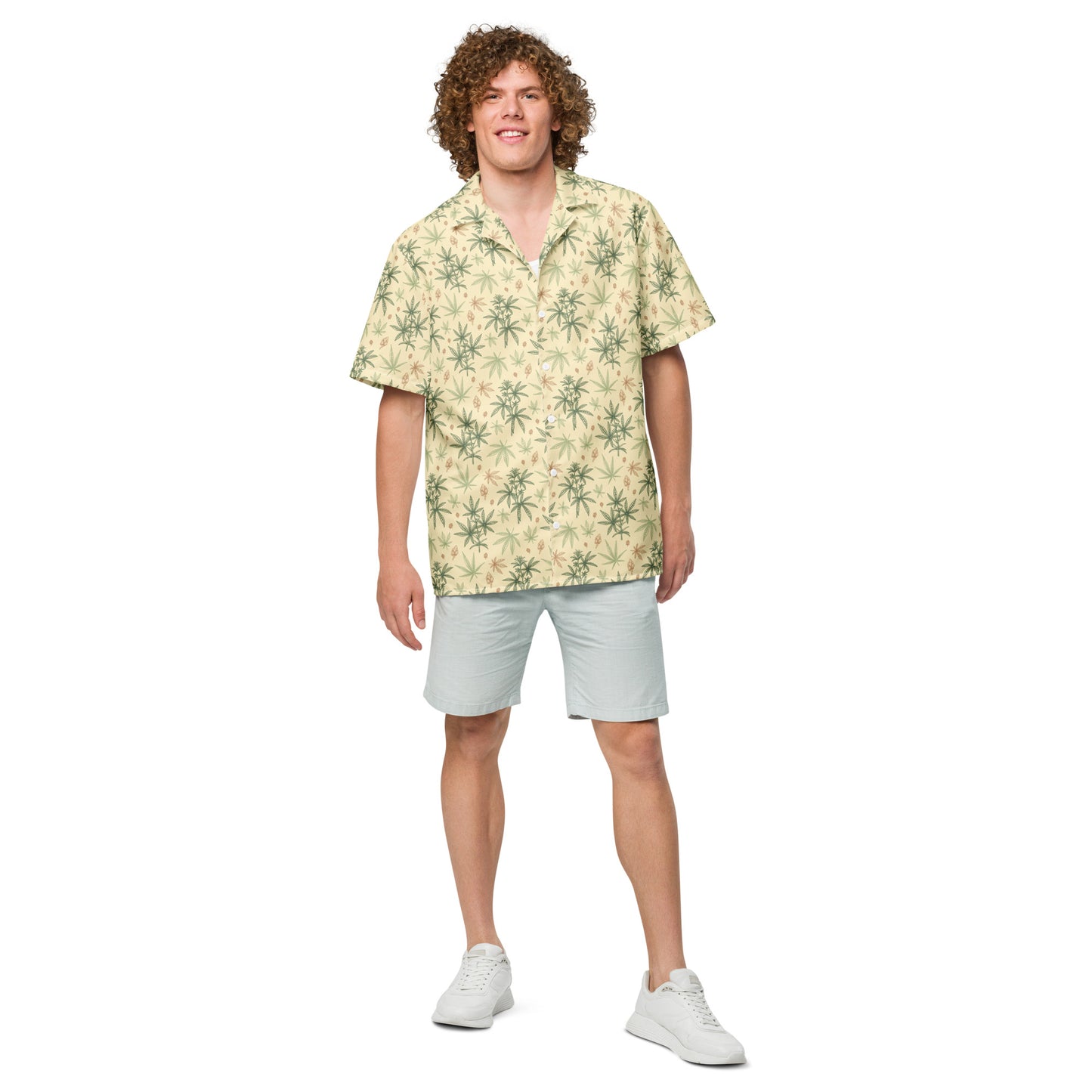 CannaBahama Unisex button shirt