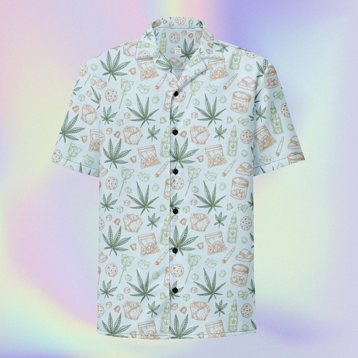 Cookies & Canna Unisex button shirt