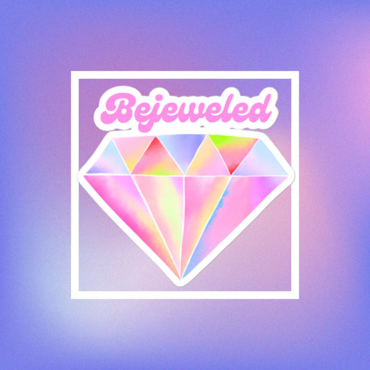 Bejeweled Bubble-free stickers