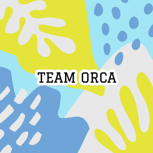Team Orca Bubble-free stickers