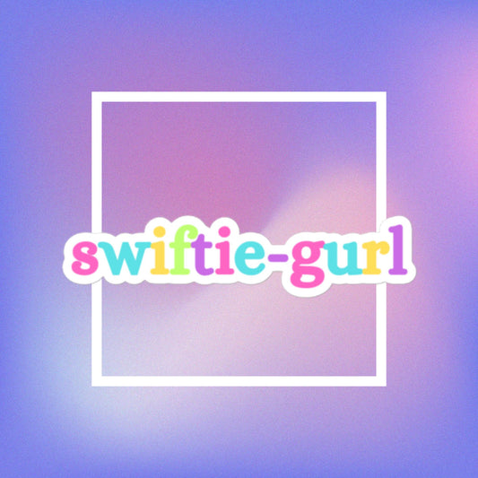 Swiftie-gurl Bubble-free stickers