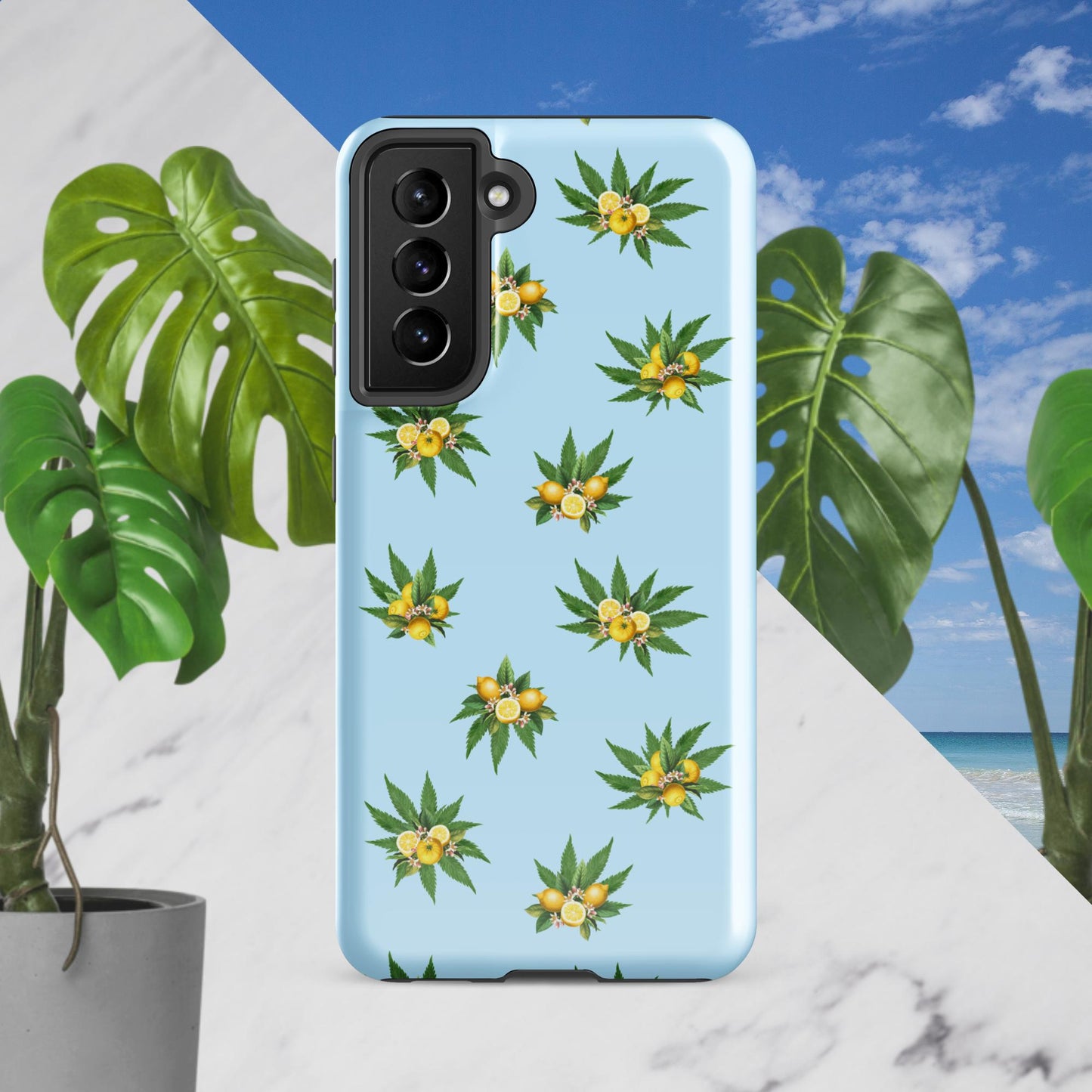 Citrus CannaBurst Tough case for Samsung®