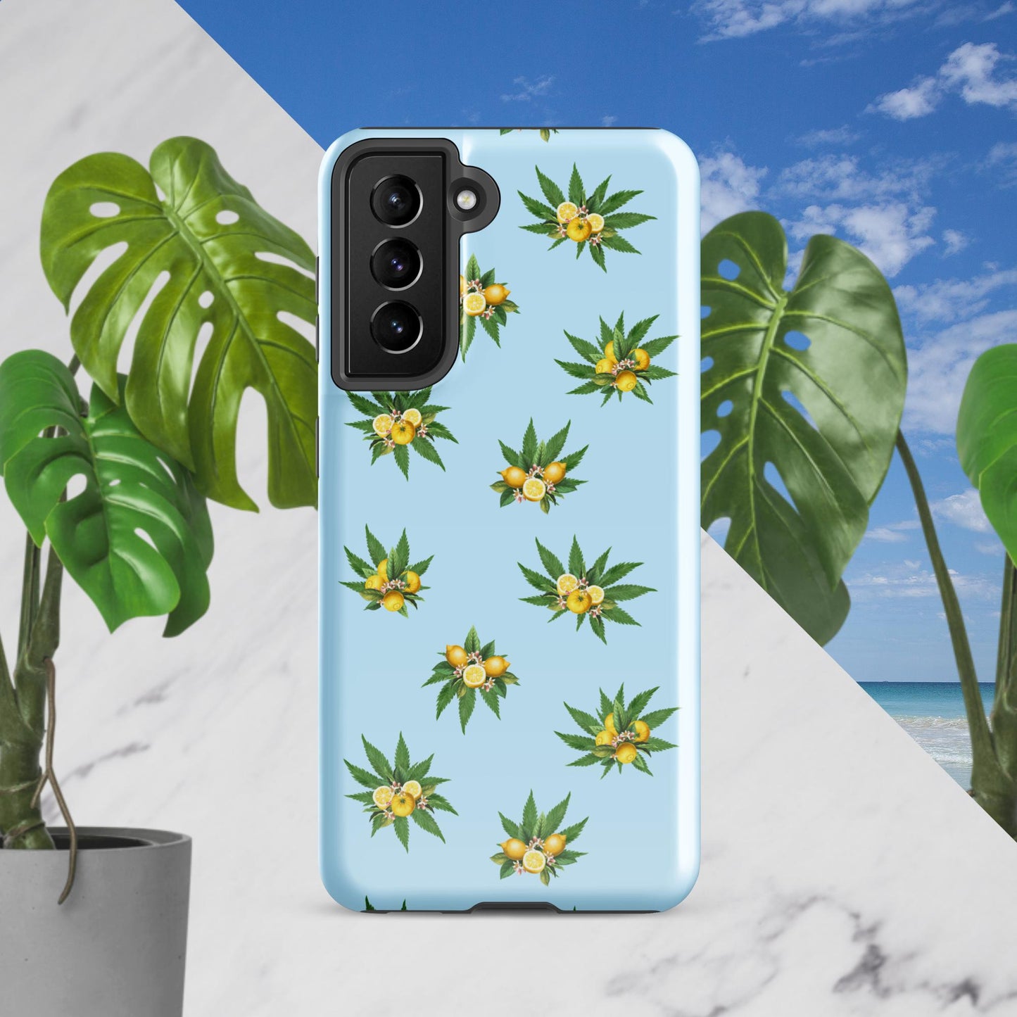 Citrus CannaBurst Tough case for Samsung®