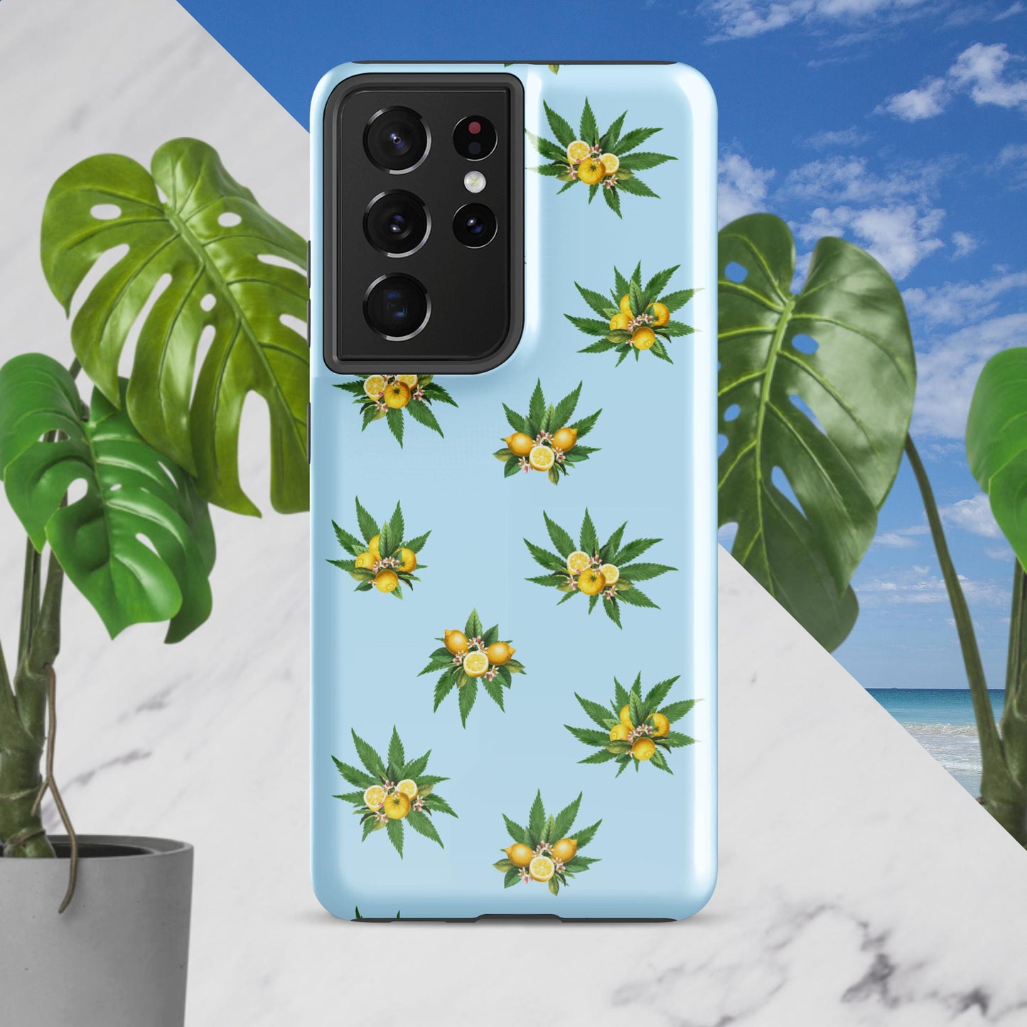 Citrus CannaBurst Tough case for Samsung®