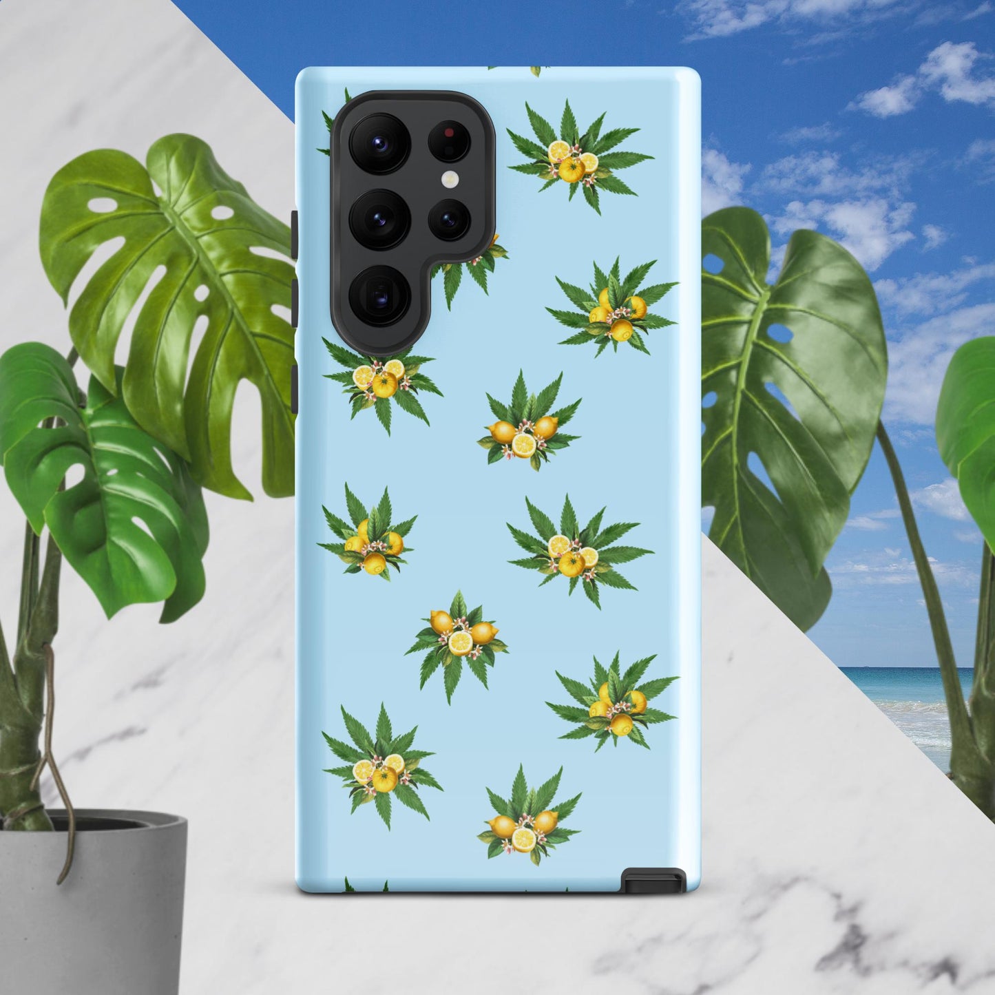 Citrus CannaBurst Tough case for Samsung®