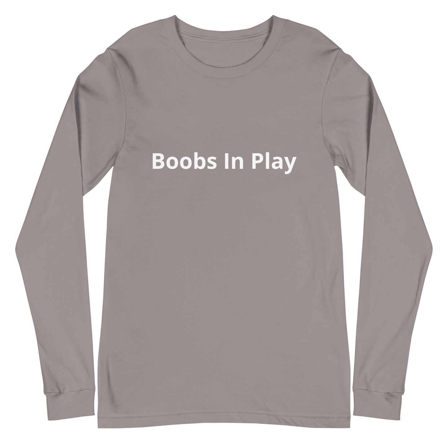 Boobs in Play Unisex Long Sleeve Tee