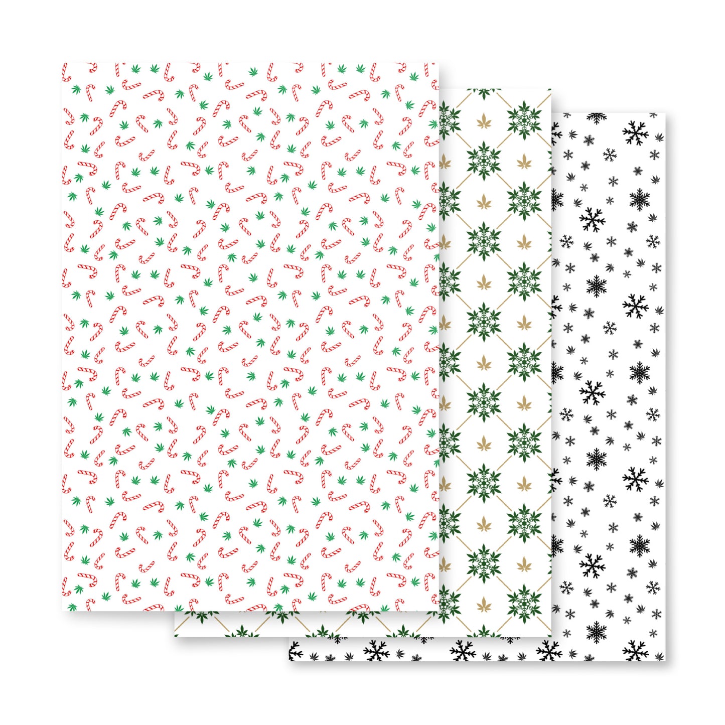 CannaMas Wrapping paper sheets