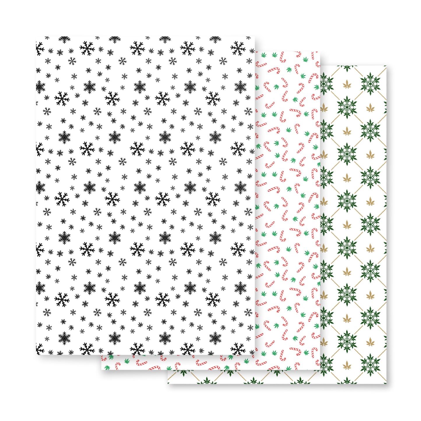 CannaMas Wrapping paper sheets