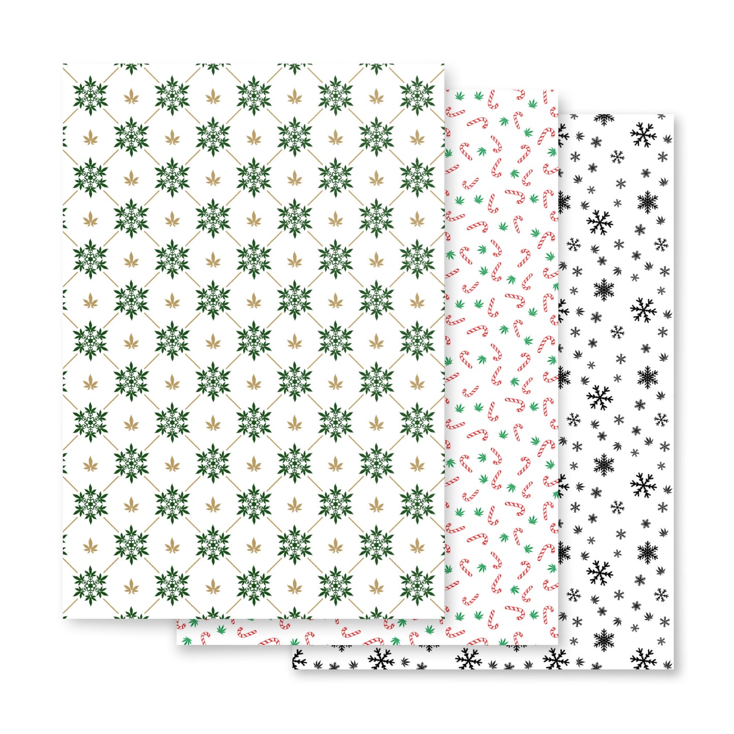 CannaMas Wrapping paper sheets