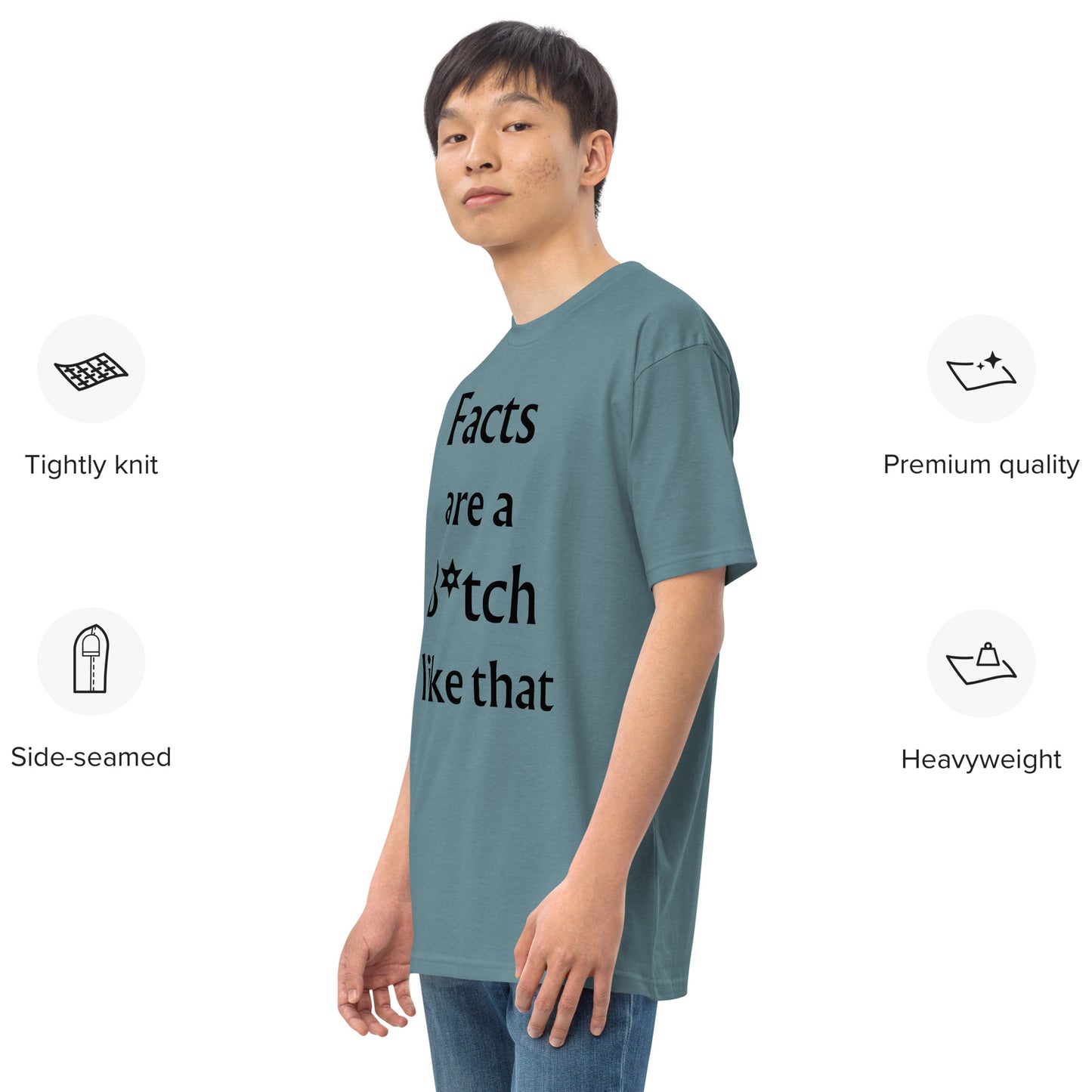 Facts Are A Bitch Men’s T-Shirt