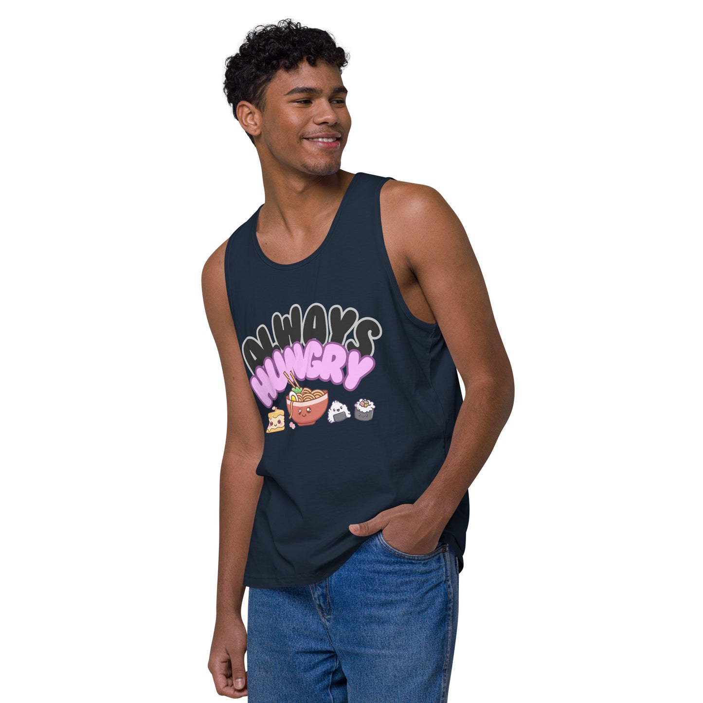 Always Hungry Men’s premium tank top