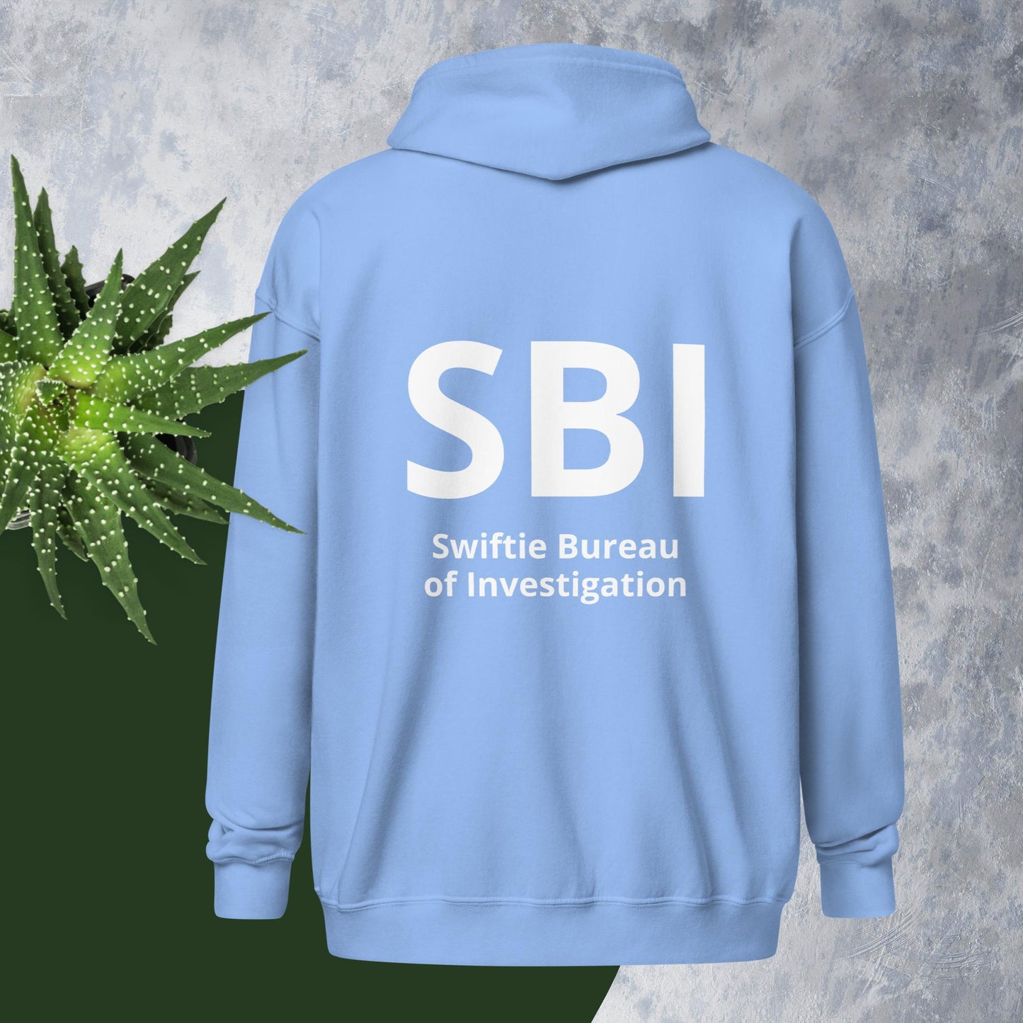 SBI Swiftie Bureau of Investigation Unisex heavy blend zip hoodie