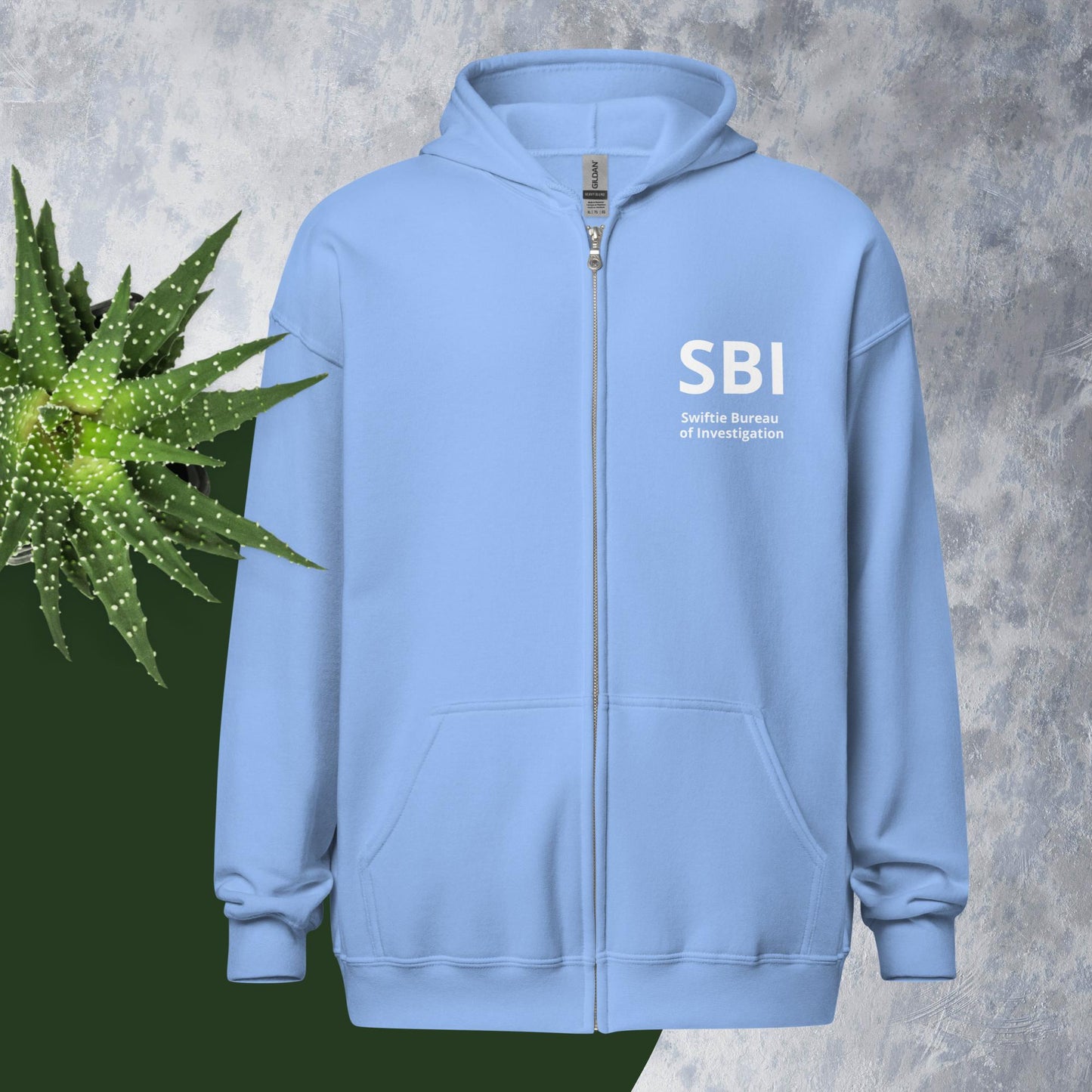 SBI Swiftie Bureau of Investigation Unisex heavy blend zip hoodie