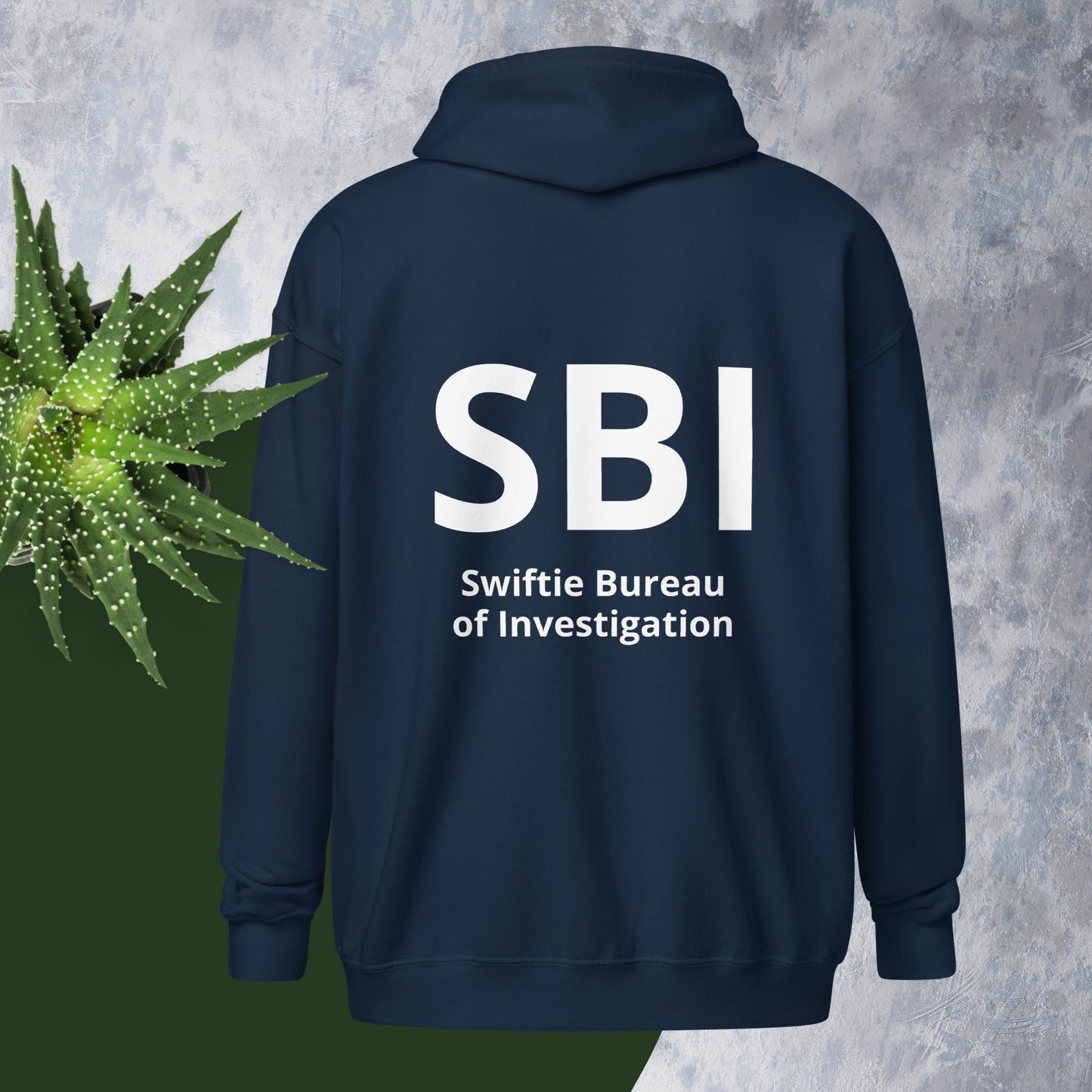 SBI Swiftie Bureau of Investigation Unisex heavy blend zip hoodie