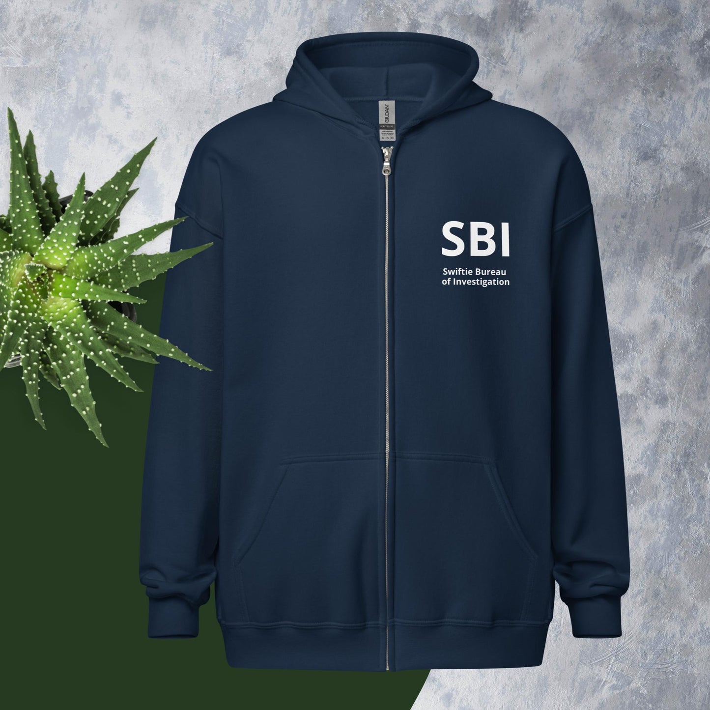 SBI Swiftie Bureau of Investigation Unisex heavy blend zip hoodie