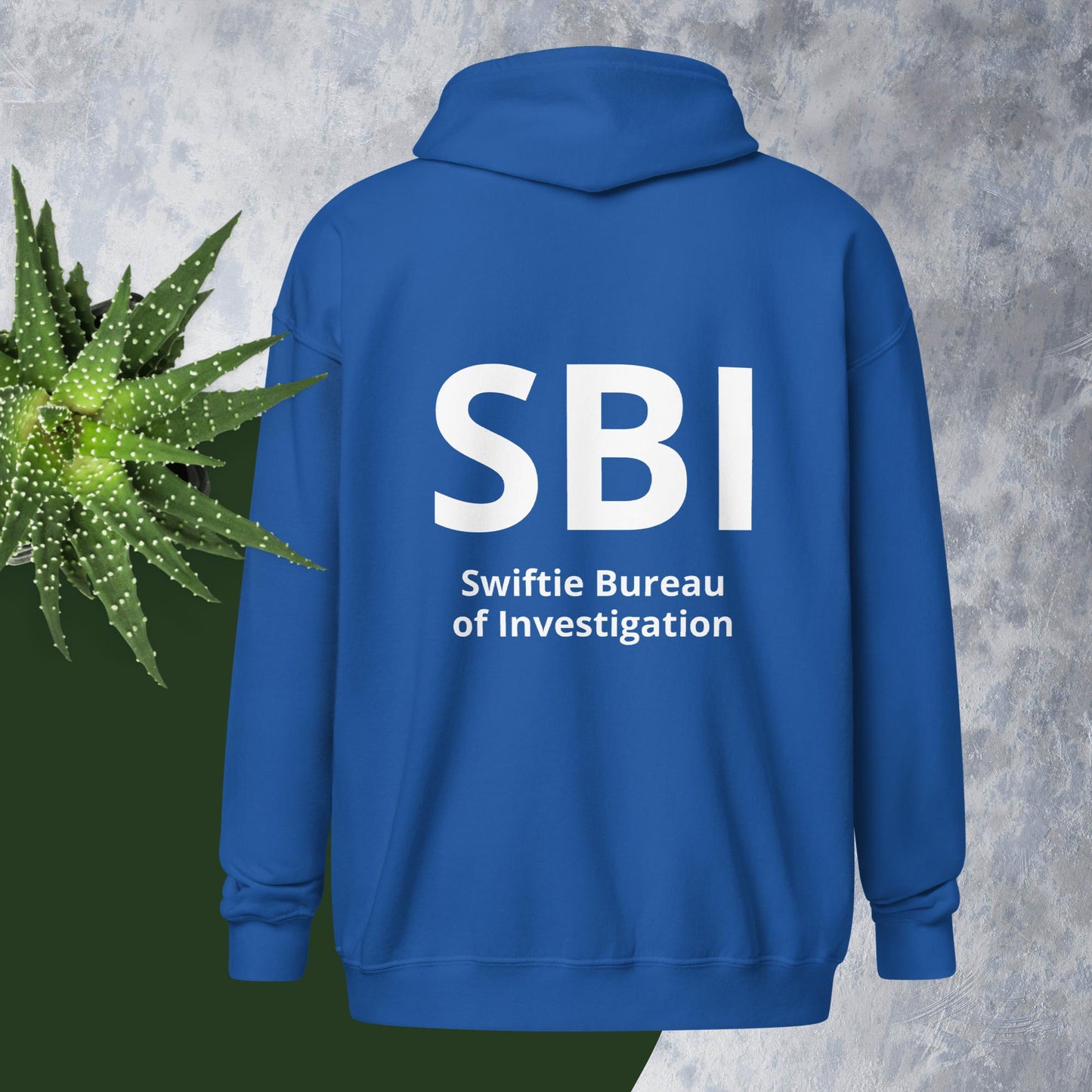 SBI Swiftie Bureau of Investigation Unisex heavy blend zip hoodie