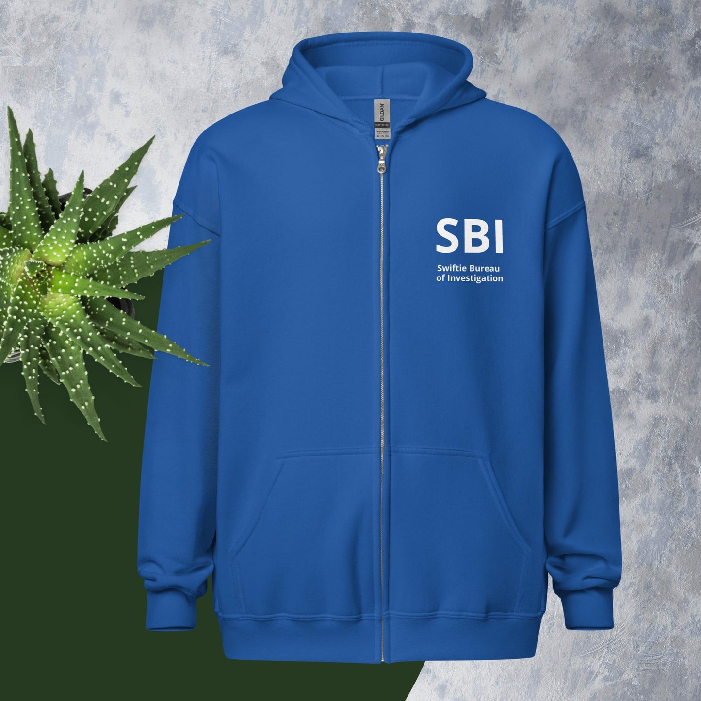 SBI Swiftie Bureau of Investigation Unisex heavy blend zip hoodie