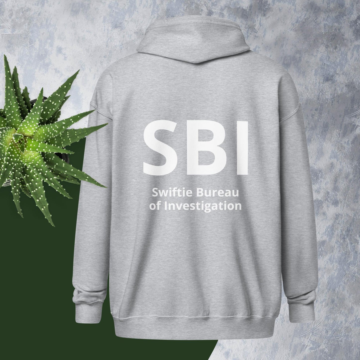 SBI Swiftie Bureau of Investigation Unisex heavy blend zip hoodie