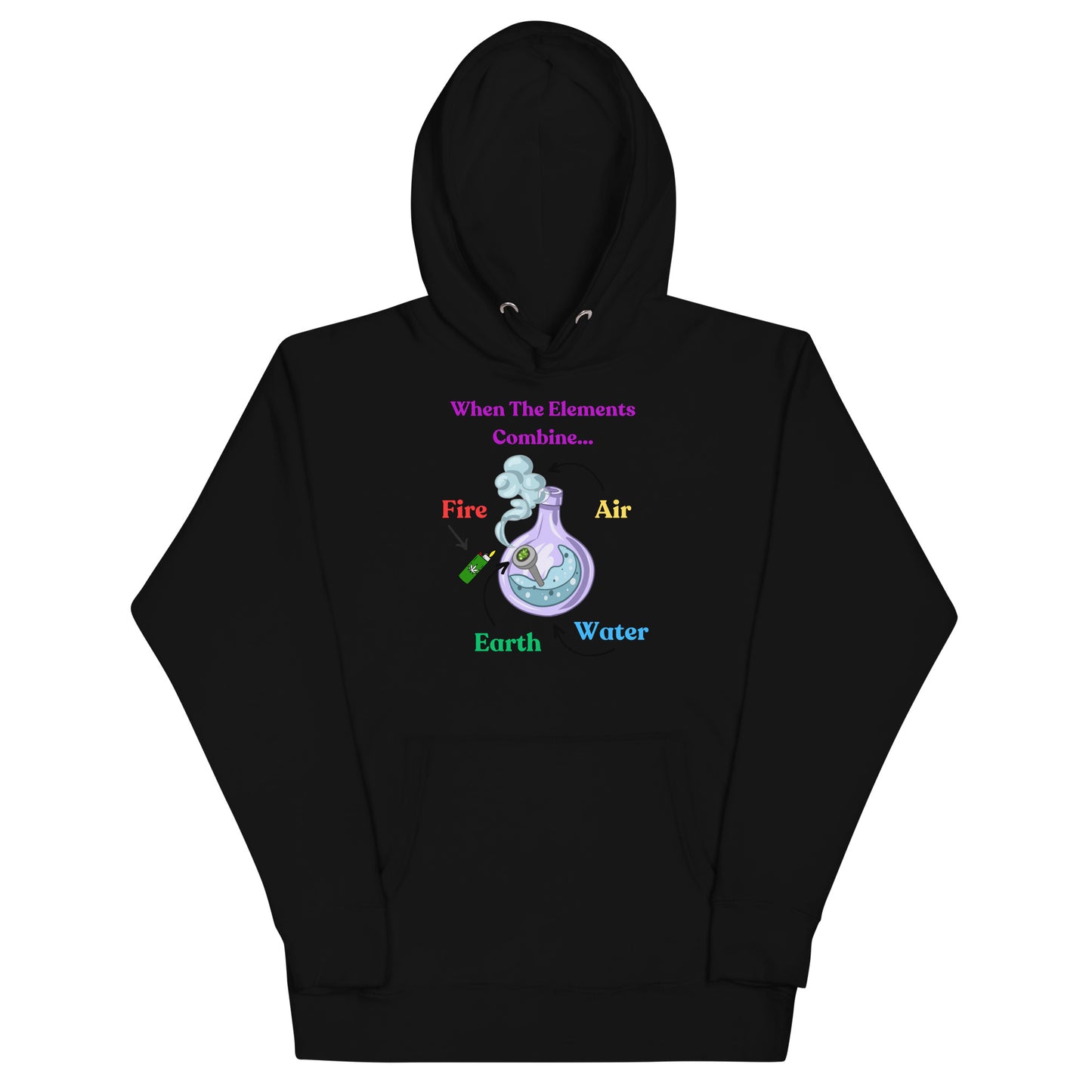 Elements Combine Unisex Hoodie