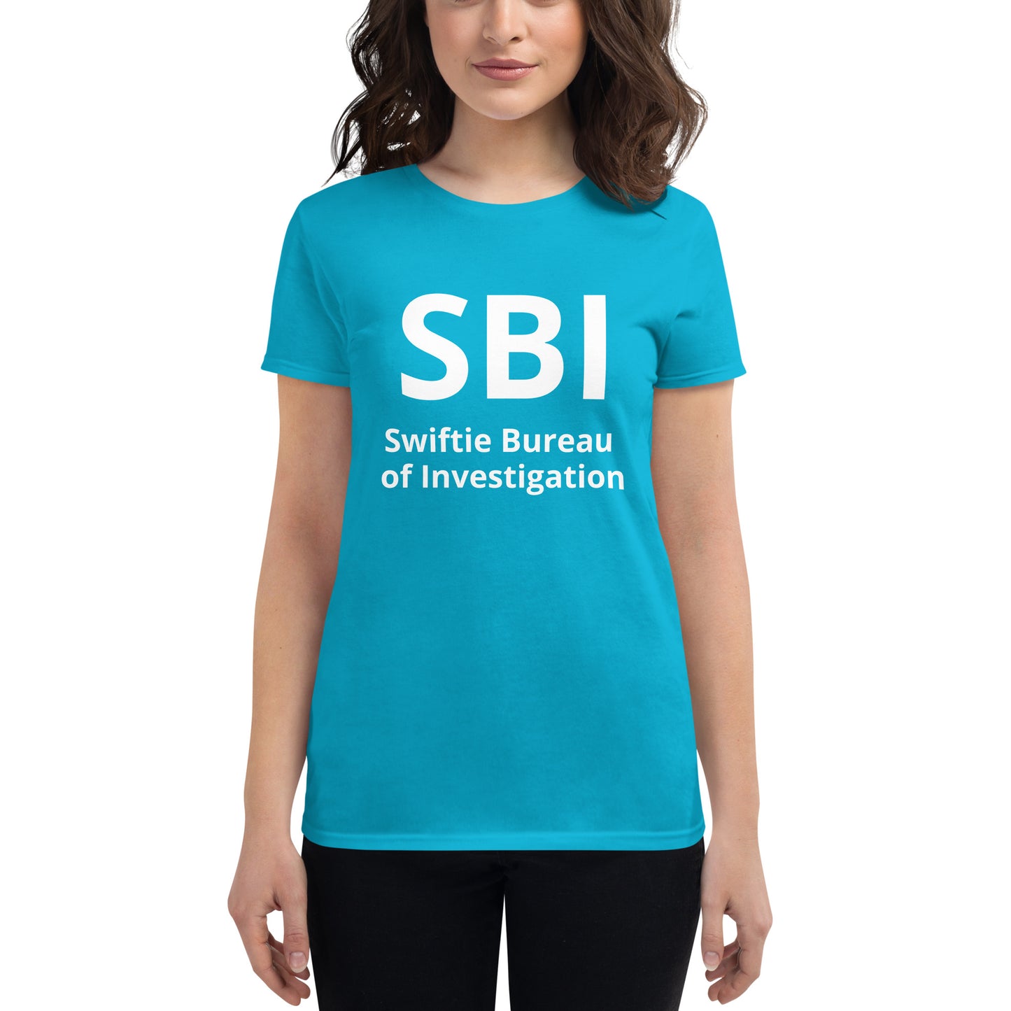 SBI Swiftie Bureau of Investigation  Women's short sleeve t-shirt