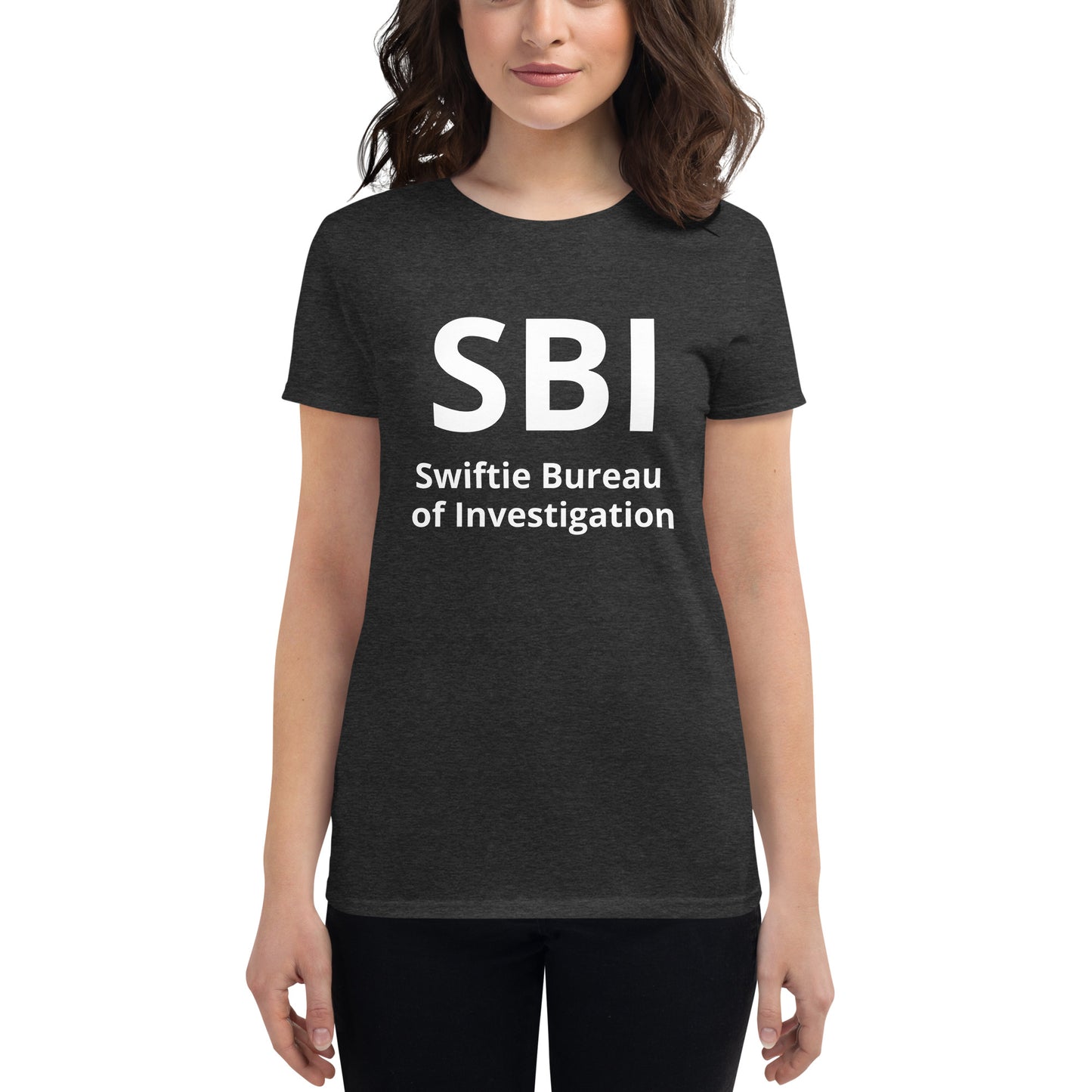 SBI Swiftie Bureau of Investigation  Women's short sleeve t-shirt