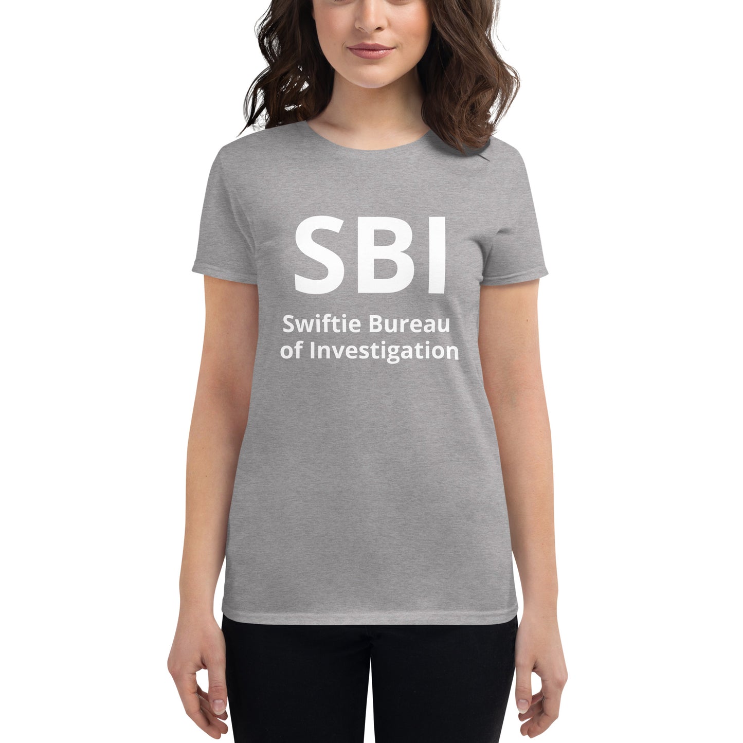 SBI Swiftie Bureau of Investigation  Women's short sleeve t-shirt