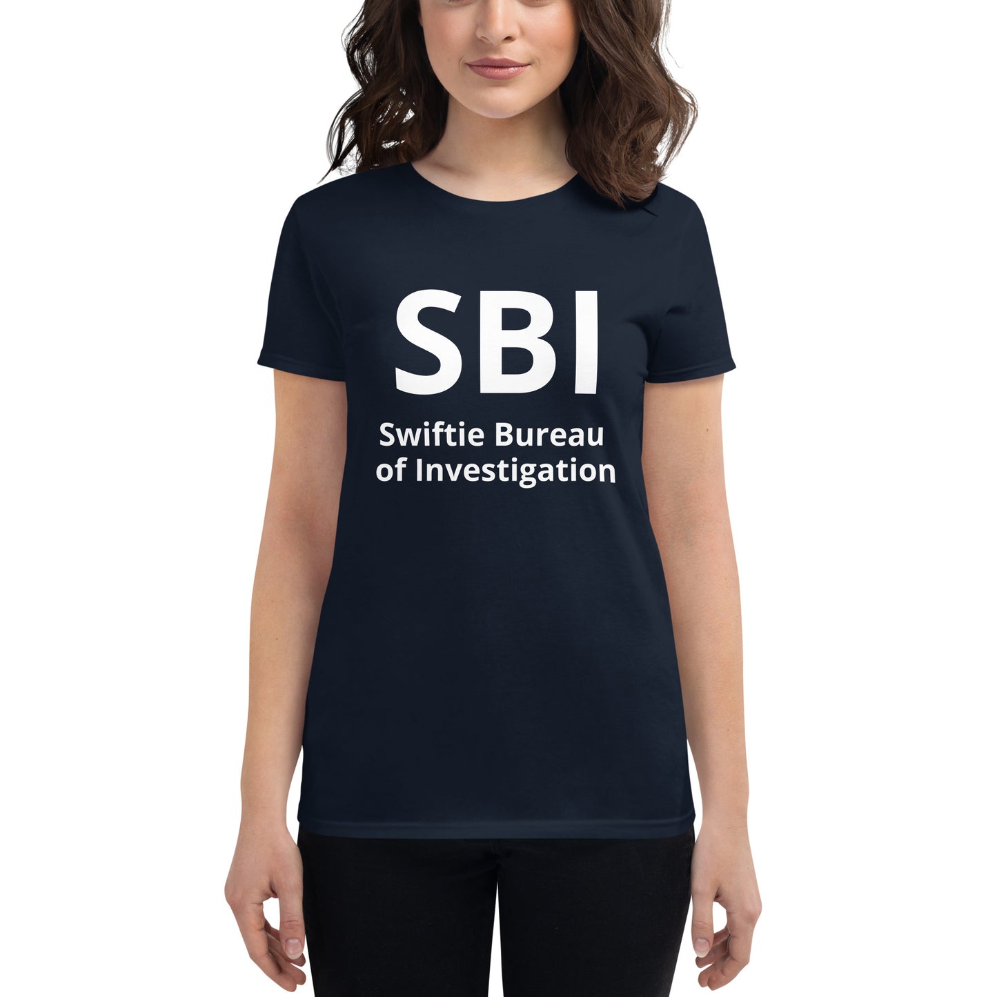 SBI Swiftie Bureau of Investigation  Women's short sleeve t-shirt